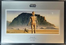 Star Wars™ Concept Art 1 Oz. Silver Foil C-3PO & R2-D2 Collectible/Investment picture