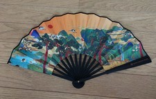 Hotel Gracery Seoul Fan Crane Pine Multicolor Novelty Gift 8th Anniversary picture