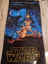 Vintage 70s Star Wars Beach Towel - Original Star Wars “A New Hope” picture
