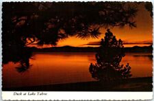 Postcard - Dusk at Lake Tahoe picture