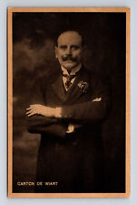 Portrait of Henry Carton De Wiart PHOTOGRAPHIE Postcard picture