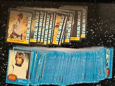 1977 Topps Star Wars Series #1 Blue *Complete Set* With The Wonder Bread 16 Card picture
