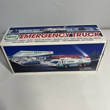 1996 Hess Emergency Truck Complete Set NIB Vintage Oil And Gas Collectible picture