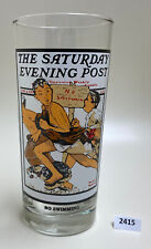 Arby's Norman Rockwell Drinking Glass No Swimming 1987 Summer Scenes Collection picture
