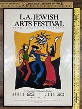 Vintage 1990 Los Angeles Jewish Arts Festival Operation Exodus Lidia Shadow picture