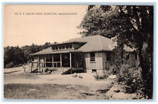 c1940's Dr. E.P. Joslin Camp Charlton Massachusetts MA Antique Postcard picture