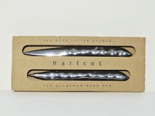 Haricot Aluminum Bean Pen And Letter Opener Vintage Italy Rare New Old Stock  picture