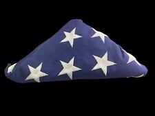 Official American U.S. Interment Flag 60×111 Made in USA 100% Cotton picture