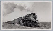 Railroad Photo - Chicago Burlington & Quincy #6319 Locomotive Red Oak Iowa 1942 picture