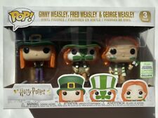Funko POP Harry Potter Ginny Fred George Weasley 2019 ECCC Exclusive Three Pack picture