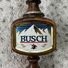 Busch Beer Wood 3-Sided Vintage Tap Handle NEW Bar Mancave Collectible picture
