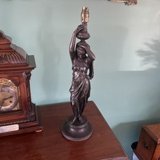 A BEAUTIFUL QUALITY LARGE ANTIQUE ,NEOCLASSICAL TABLE LAMP CIRCA- 1900. picture