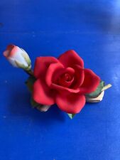 Andrea by Sadek Red Rose Figurine #9665 from 1996 picture