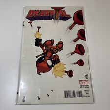 Deadpool #7 Skottie Young, 2016; Over-sized 25th Anniversary; Gerry Duggan VF/NM picture
