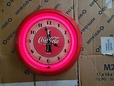Vintage Coca-Cola lighted clock(plastic) picture