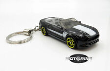 2015 '15 Ford Mustang GT Black Convertible Car Rare Novelty Keychain 1:64 picture