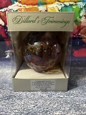 Dillards Trimmings Ornament Cheetah Print  Scene Signes Lafayette 1990 Holiday picture