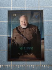 2024 Topps Chrome Dune - DA-11 Thufir Hawat - Blue Parallel 1 / 1 - Acrylics picture
