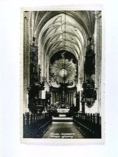 Gdansk, Oliva, Oliva, Cathedral, Ottarz Towny, Poland, Photo Postcard, c. 1915 picture