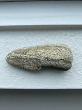 Native American Indian Grooved Stone Tomahawk/Axe Head - Logan County, Illinois picture