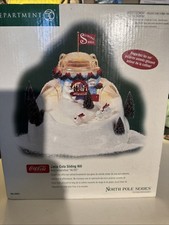2003 Department 56 North Pole Series #56.56851 COCA-COLA SLIDING HILL picture