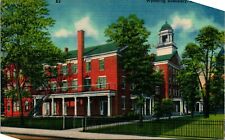 Vtg Linen Postcard Kingston PA Wyoming Seminary Private Boarding School UNP picture