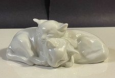 Meissen Porcelain Figurine Sleeping Cats Kittens 78837 1st Quality MINT 2007 picture