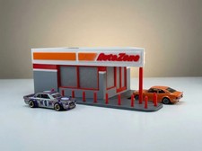AutoZone | Multi‑Color FDM Print | 1/64 Scale Diorama (Hot Wheels Compatible) picture