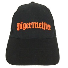 Jagermeister Hat Beer Spell Out Script Logo Baseball Golf Trucker Retro Dad Cap picture