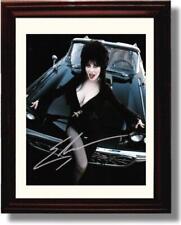 8x10 Framed Elvira Autograph Promo Print - Cassandra Peterson picture