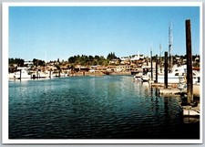 poulso washington kitsap peninsula chrome postcard continental unposted picture