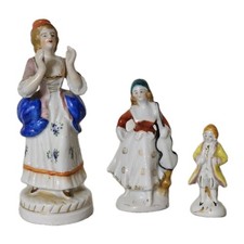 Occupied Japan Porcelain Figurines, 6.5