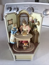 Vtg 1985 Enesco Animated Music Box Cooking Lesson “Au Clair De La Lune” WORKS picture