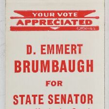 1963 David Emmert Brumbaugh State Senator Blair Huntingdon County Pennsylvania picture