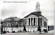 Hartford CT-Connecticut, Horace Bushnell, Memorial, Vintage Postcard Printed DB  picture