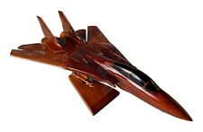 F14 Tomcat Mahogany Wood Desktop Airplane Model picture