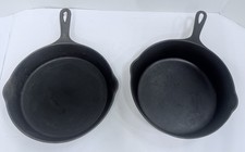 Early WAGNER Ware Sidney O  #8 C Cast Iron Frying Pan c.1920’s + Sidney O 1088 O picture
