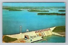 NC-North Carolina, Cowan's Ford Dam & Lake Norman, Vintage c1967 Postcard picture