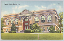 Postcard Public Library, Easton Pa. picture