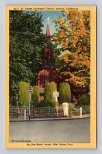 Sonora CA-California, St James Episcopal Church, Vintage c1949 Souvenir Postcard picture