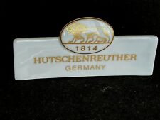 VTG Antique 1814 Hutschenreuther Germany Advertising Store Dealer Display Sign  picture