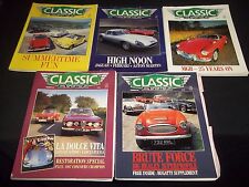1987 CLASSIC & SPORTS CAR MAGAZINE LOT OF 7 ISSUES - NICE COVERS - M 634 picture