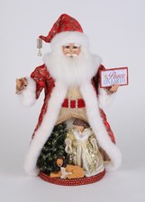 Karen Didion Originals The Lighted Peace on Earth Santa CC18-99 picture
