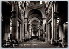 Postcard RPPC Italy Bologna Basilica di S Domenico Interior    34 picture