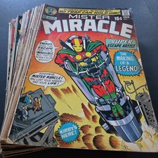 DC Comics Mister Miracle Lot of 15 Jack Kirby Bronze Age 1971-1974 picture