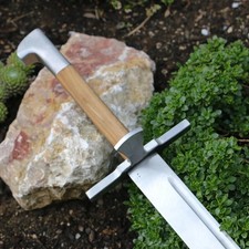 Custom German Langmesser Long Falchion – Hand Forged Replica Sword picture