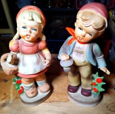 ENESCO vintage boy and girl figurines picture