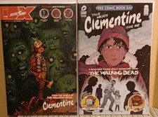 Clementine #1 FCBD 2022 & Skybound X #1 Image Skybound Comics NM+ UNREAD  picture