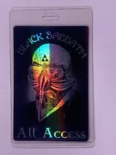 Black Sabbath Ozzy Osbourne Pass Ticket Original Used Laminate 13 Tour 2013 picture