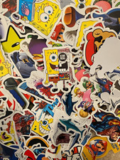 (4 pack) random sticker lot picture